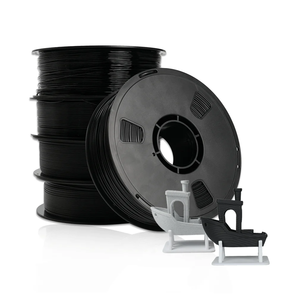 Wysokiej jakości filamenty PLA do druku 3D, średnica 1,75 mm / 2,85 mm / 3,5 mm, temperatura druku 190–220 °C, wysoka wytrzymałość, filament do drukarek 3D