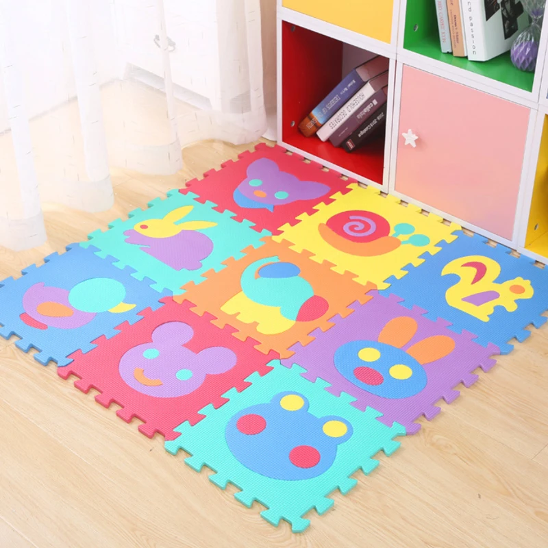 
Оптовая продажа, детские коврики-пазлы из вспененного этилвинилацетата, 30x30, напольный коврик для упражнений в спортзале с алфавитом, детский коврик для ползания 