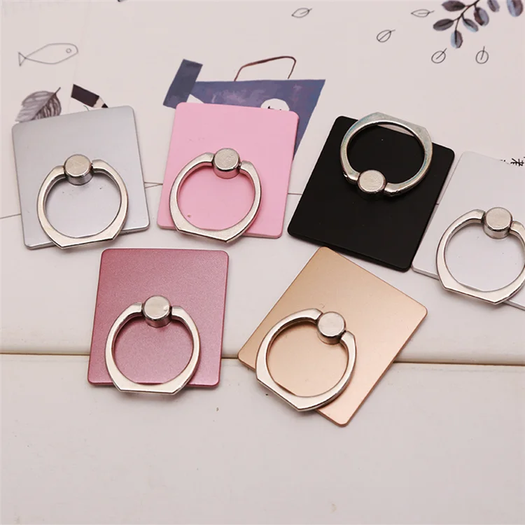 Promotional Gift Ring Holder for Phone with Hook 360 Degree Rotating Finger Phone Stand