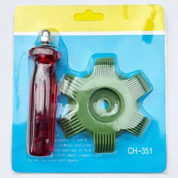 Hot Selling CT-351 Plastic Fin Comb Straightener Brush Hand Tool  Fin Comb for Refrigeration and Air Conditioning