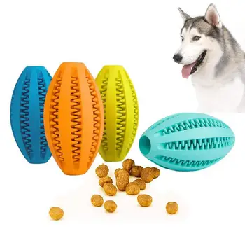 Eco-Friendly Durable Rubber Watermelon Ball Chew Toy for Dogs & Cats Bite Resistant Molars Wholesale