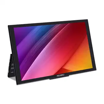 FEELWORLD DH101 Portable Monitor with Built-in Speaker, Packaging Customization, for Smartphone and Laptop, Factory Wholesale