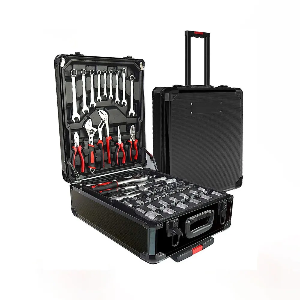 899 Pcs Tool Kit for Home Color Customization Metal Tool Set Household Tool Box Set Mechanic Tools Set Box