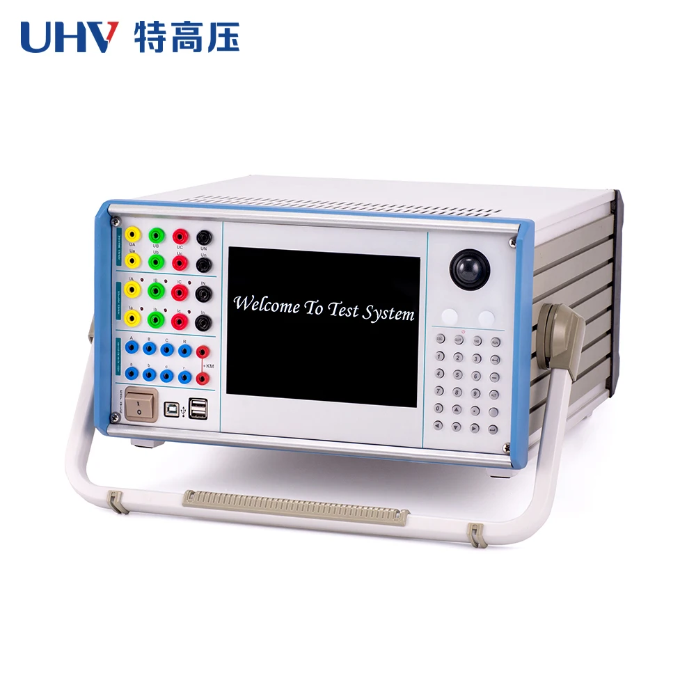 UHV-1200 OEM High Accuracy 6 Phase Protective Relay Test Set Electrical ...