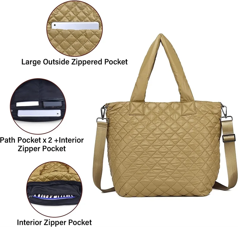 Puffer Tote Bags main image 1