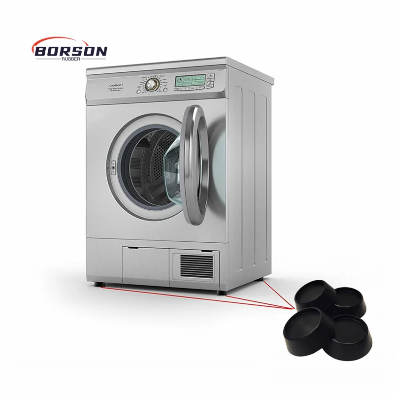 Universal Washing Machine Dryers Anti Walk Feet Pad Anti Vibration