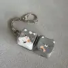 Two-button see-through sole-casual cat 118