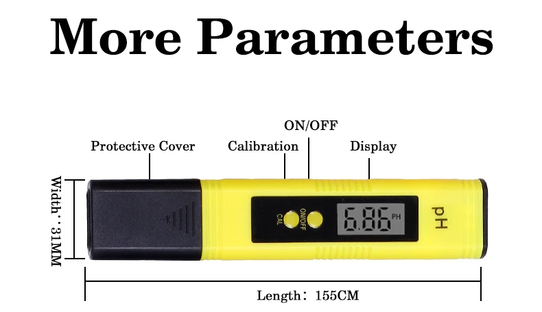 digital water quality tester 0-14 PH meter 0-9999 ppm TDS meter combo