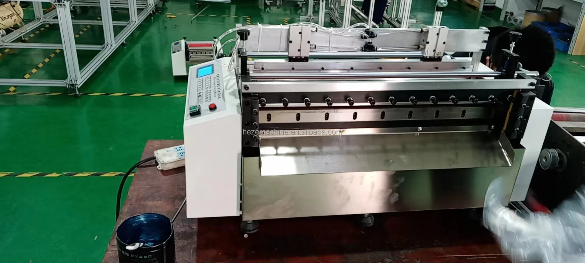 Desktop Automatic High Speed for Plastic Bags Heat Cutting and Sealing Machine