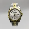 Two-Tone Gold Case+White dial