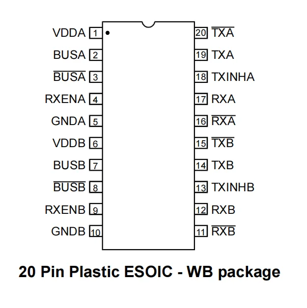 Hi-1567psi 5v Monolithic Dual Transceivers Original Ic Chip Stock ...