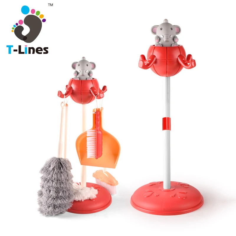 
 Новое поступление, пластиковый набор для чистки игрушек, набор инструментов для ролевых игр, подметания дома для детей  