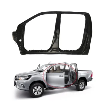 YBJ Car Accessories Side Panel Door Frame for Hilux Revo 2015-2021 Double Cabin OEM Style replacement IRON Door Frame cover