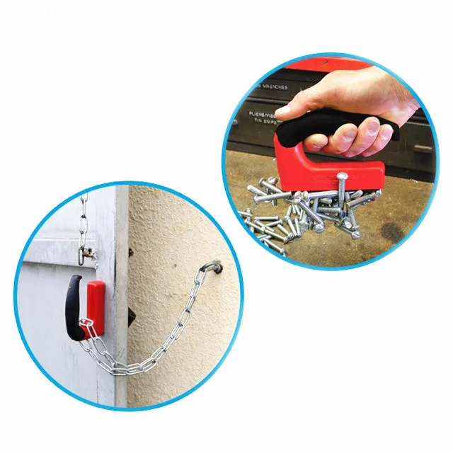 Индивидуальный логотип умный внешний вид резиновая ручка Магнит для сбора и перемещения вещей