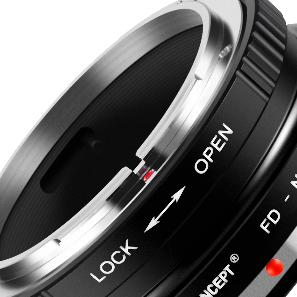 K&f Concept Manual Lens Mount Adapter For Canon Fd To Nikon Z