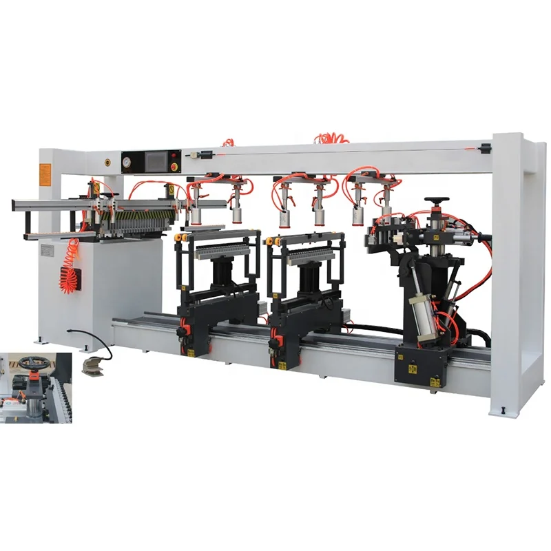 Máquina de perforación múltiple de filas 21×4 MZ73214A para carpintería