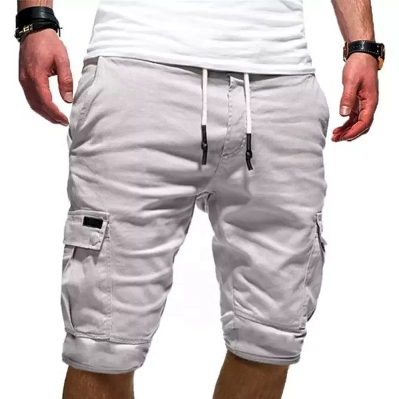 Wholesale Apparel stock Cargo Summer Shorts Jogger Solid Color Of Short Casual Comfortable Shorts Outdoor Shorts For Men281_voghion.com