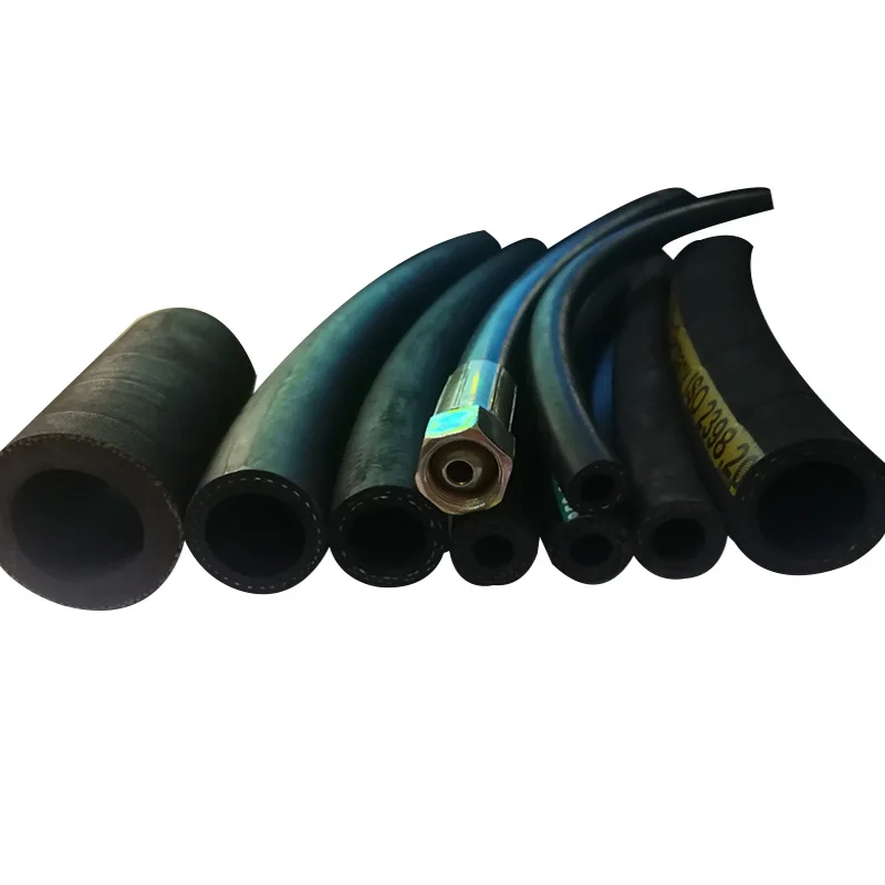 SAE J30  R6 R7 R10 3/8" 5/8 Inch Rubber Hose Rubber Oil Resistant Hose Fiber Braided Fuel Hose 1/2 Inch 1 Inch 5/16 Inch