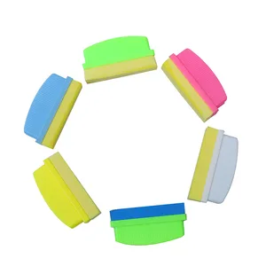 E1511 Wholesale Wet Board Erasers Blackboard Sponge Chalk Cleaners Water-Soluble Blackboard Erasers