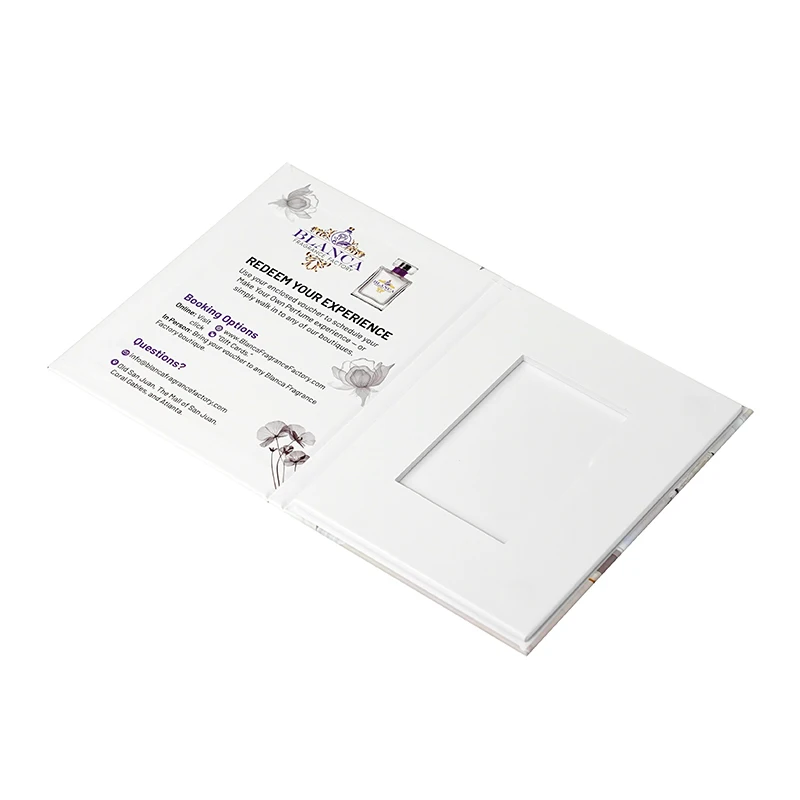 Custom Printed Magnetic Closure Smart Cards Gift Cards Collectible Cards Packaging Gift Box with Sponge Insert