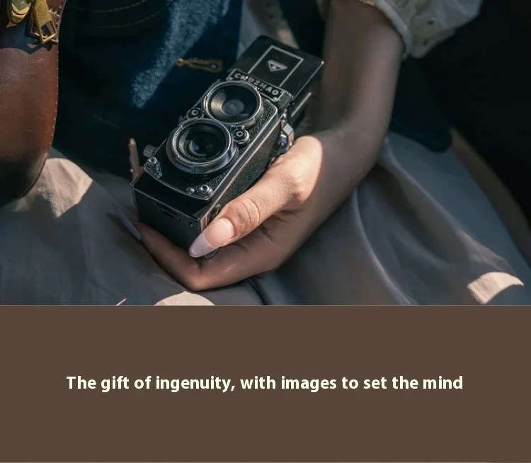 CHUZHAO M1 Digital Camera Shoot Cameras Dual Reflex Portable Small Camer Retro CCD High-definition Travel Mini Camera Customized