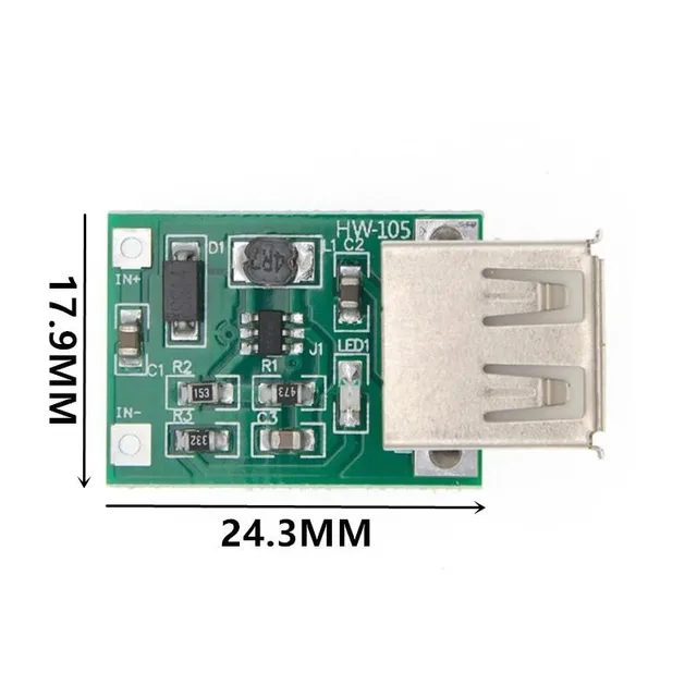 1PCS DC 3V to 5V USB Output charger step up Power Module Mini DC-DC Boost Converter
