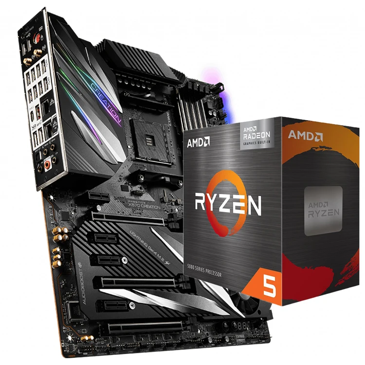 Placa base para juegos MSI PRESTIGE X570 CREATION usada con