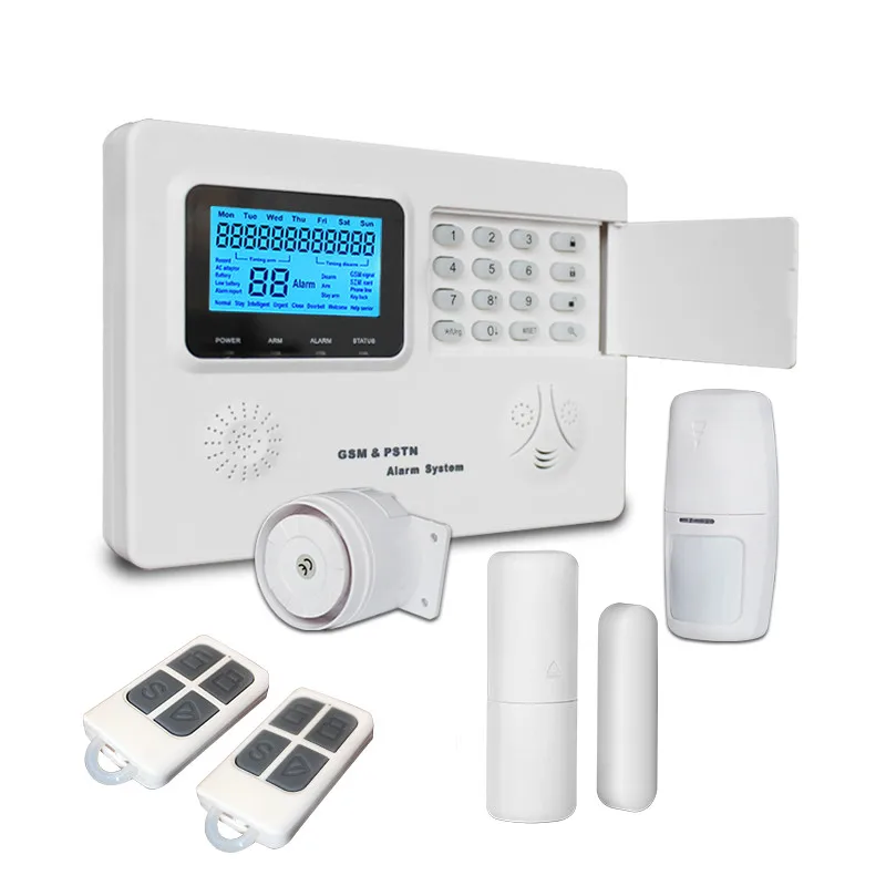 gsm pstn alarm system