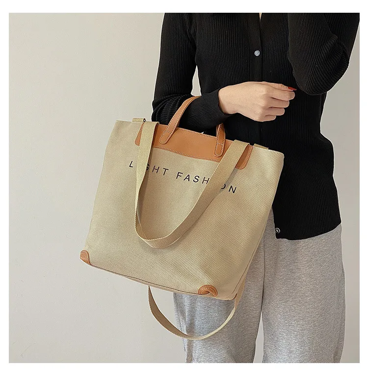 Wholesale Promotional Blank Tote Canvas Bag With Custom Logo Women ...