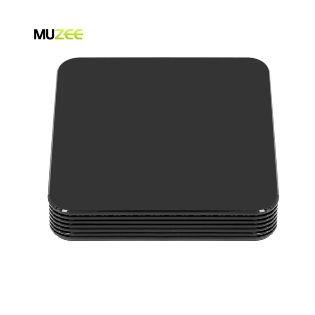 MUZEE Super Stable Smart TV Box HLQ-H618 Strong 4K 8K Streaming Wifi Internet 1000M Set-top Box 4GB 32GB BT Voice Remote Control