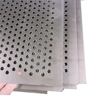 Aluminum Metal Decorative Perforated Sheet For Roofing Design Decorative Mesh