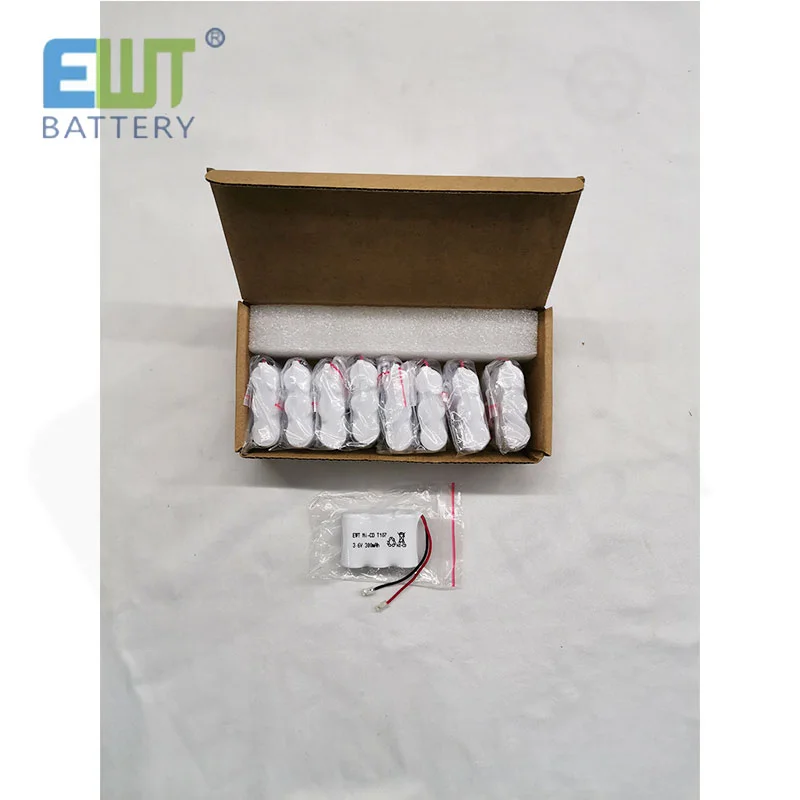 2/3 AA 3 6 V Ni-CD 300mAh перезаряжаемый аккумулятор для телефона