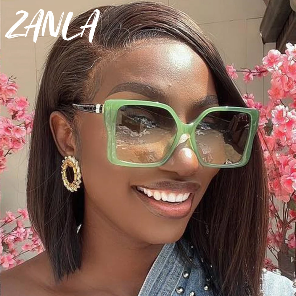 Cool Colorful Square Sunglasses Women 2023 Tend New Brand