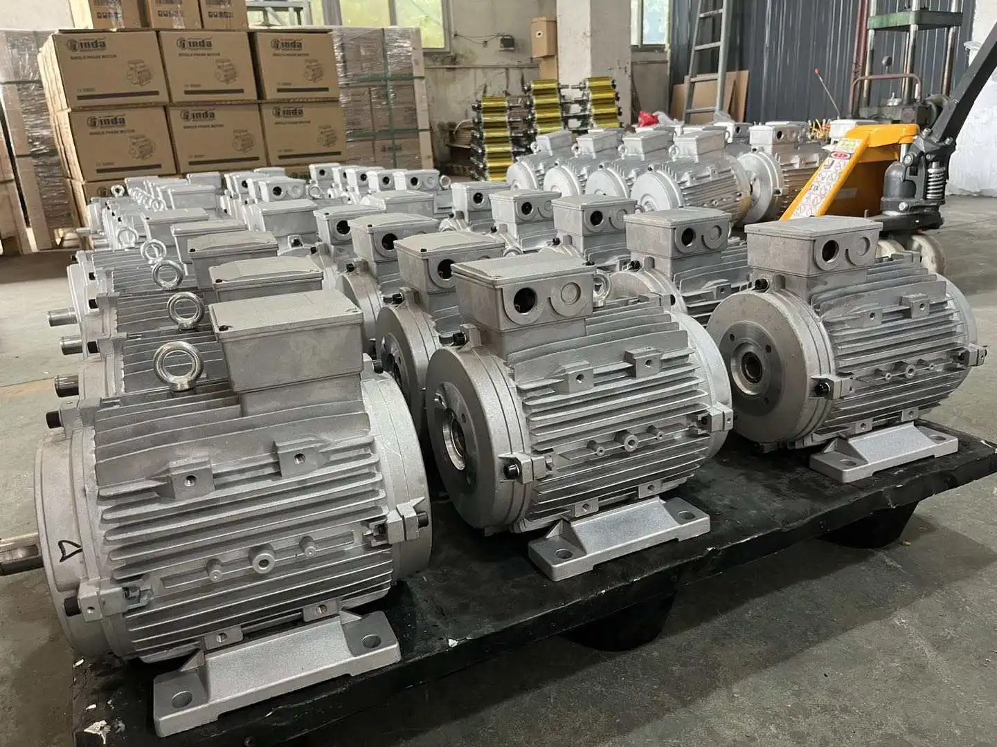 5.5hp 4kw 50hz 1420rpm 380v Electric Motor 100L3-4 Hollow Shaft Volta 5kw Rated Three-Phase Asynchronous Induction Motor AC