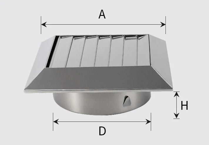 air Intake Rainproof Ventilation Louvers