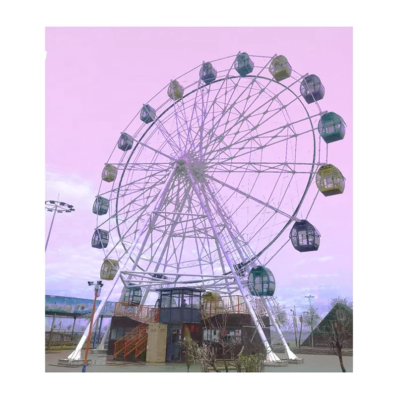 国産好評 観覧車屋外遊園地アルミキャビン42m - Buy 42m Ferris Wheel