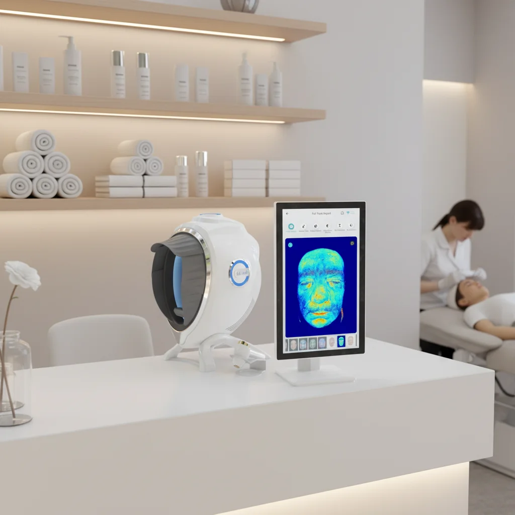 Facial Skin Analysis Machine Full Face Skin Analysis Deep Skin