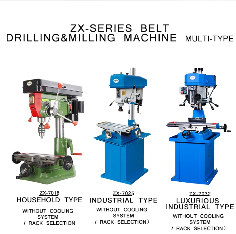 WDDM 40mm MT3 Drilling & Milling Machine - DIY & OEM | Wholesale