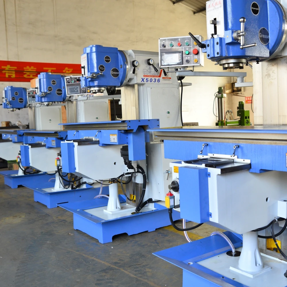 HONGDA X5036 Vertical Rotary Milling Machine - High Productivity