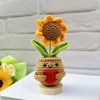 sunflower plant with heart(no base)