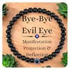 Black beaded Devils Eye