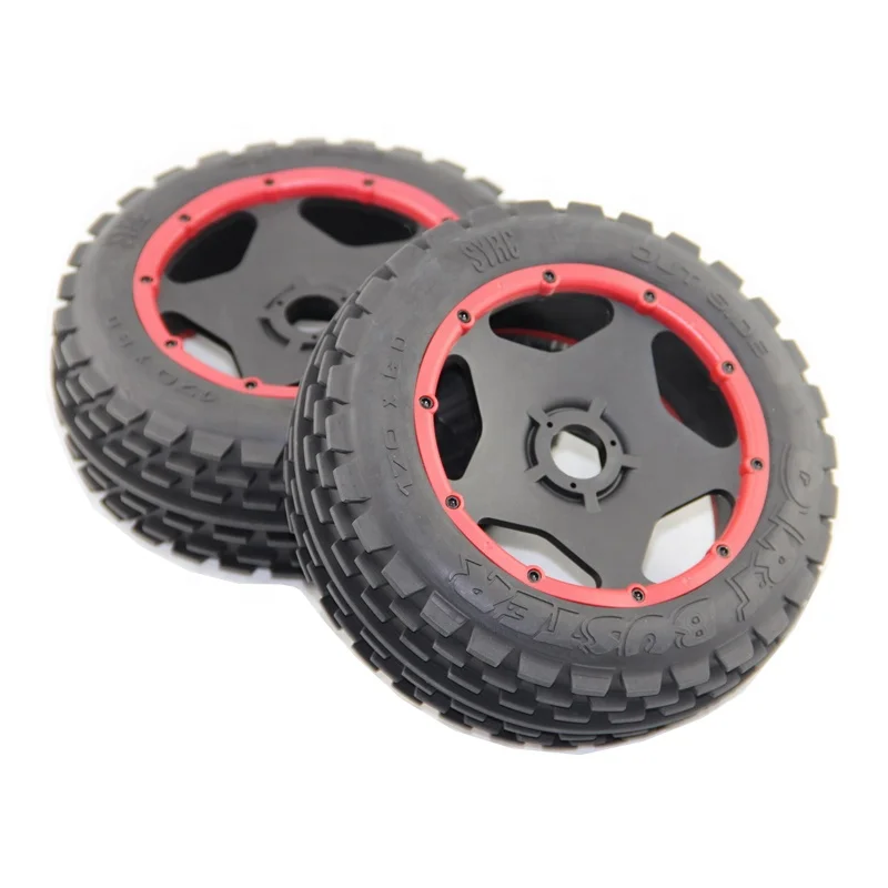 1/5 Scale RC SY KM Rovan HPI Baja 5B Buggy Front Wheels and Tires 2 Pcs Dirt Buster Front Tyres