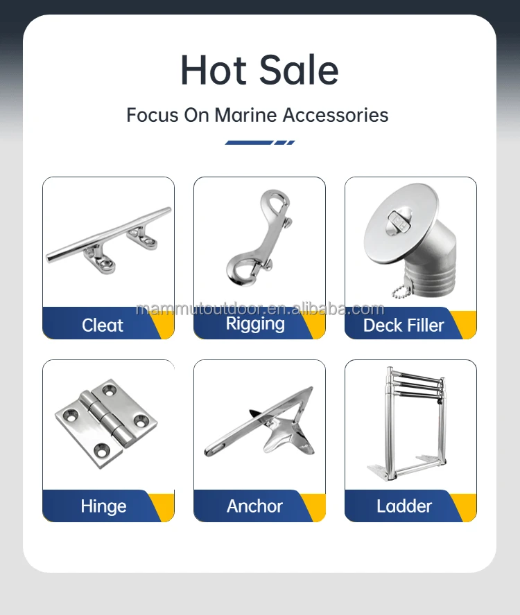 Marine Thru Hull Water Drain Boat Hardware Fitting Accessories 54mm