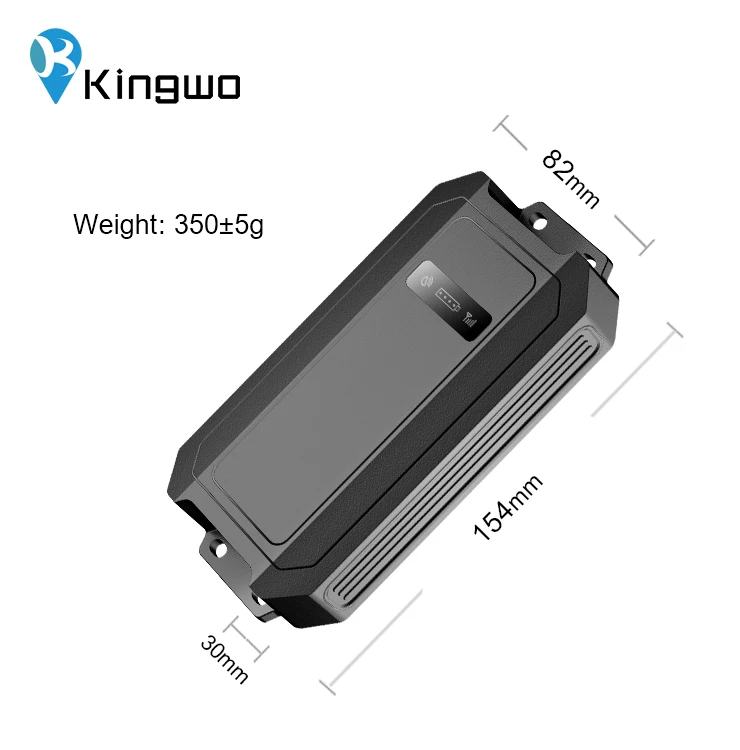Kingwo IoT New NT09E Vehicle Asset GPS Tracker GPS Tracking Device With 12000Mah Rechargeable Battery