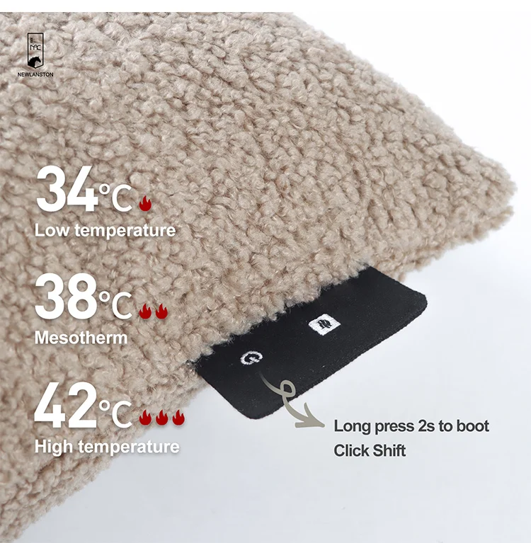 Newlasnton 5v Low Voltage Safe Usb Electrical Heating Pad Heated Custom