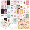 KP09-Set di biglietti d'auguri da 50 pezzi