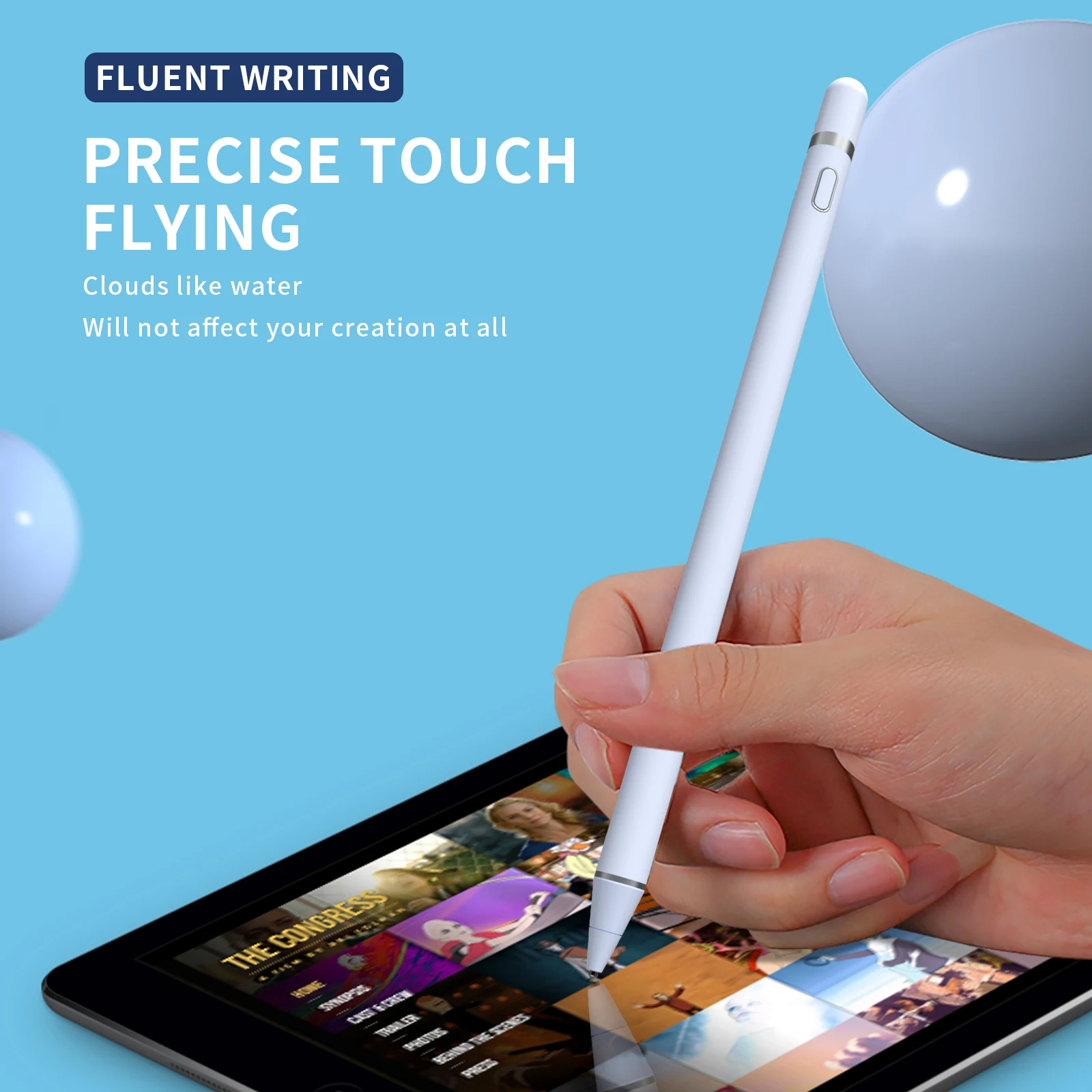 Оптовая продажа, стилус-ручка с активным сенсорным экраном для Ios/Android, стилус-ручка