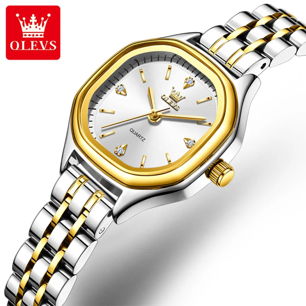 OLEVS 5888 Luxury Women's Stainless Steel Watch