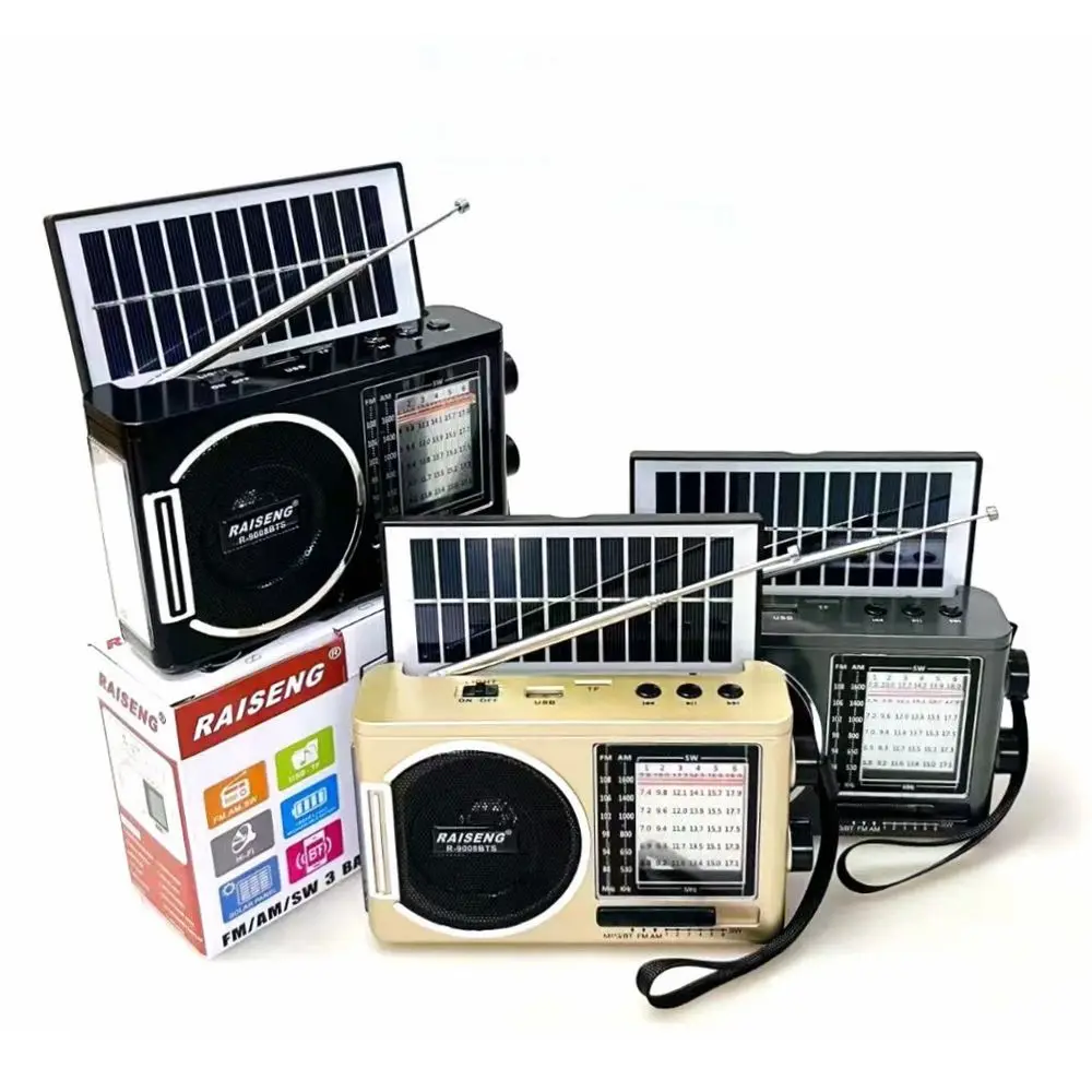 2023 Newest Raiseng Cheap Solar Radio With Am Fm Sw 3 Band Mini Dc