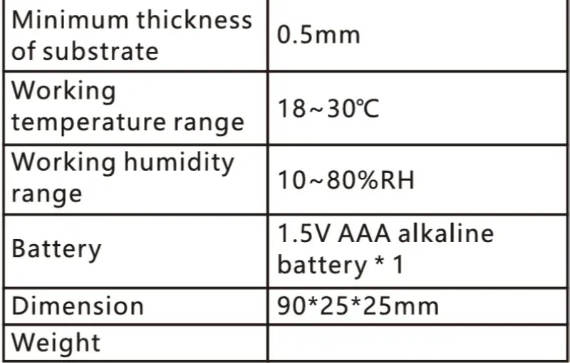 Yunombo 2025新发布T-1 Fe/nFe/Fe + Zn汽车油漆厚度测试仪涂层测厚仪